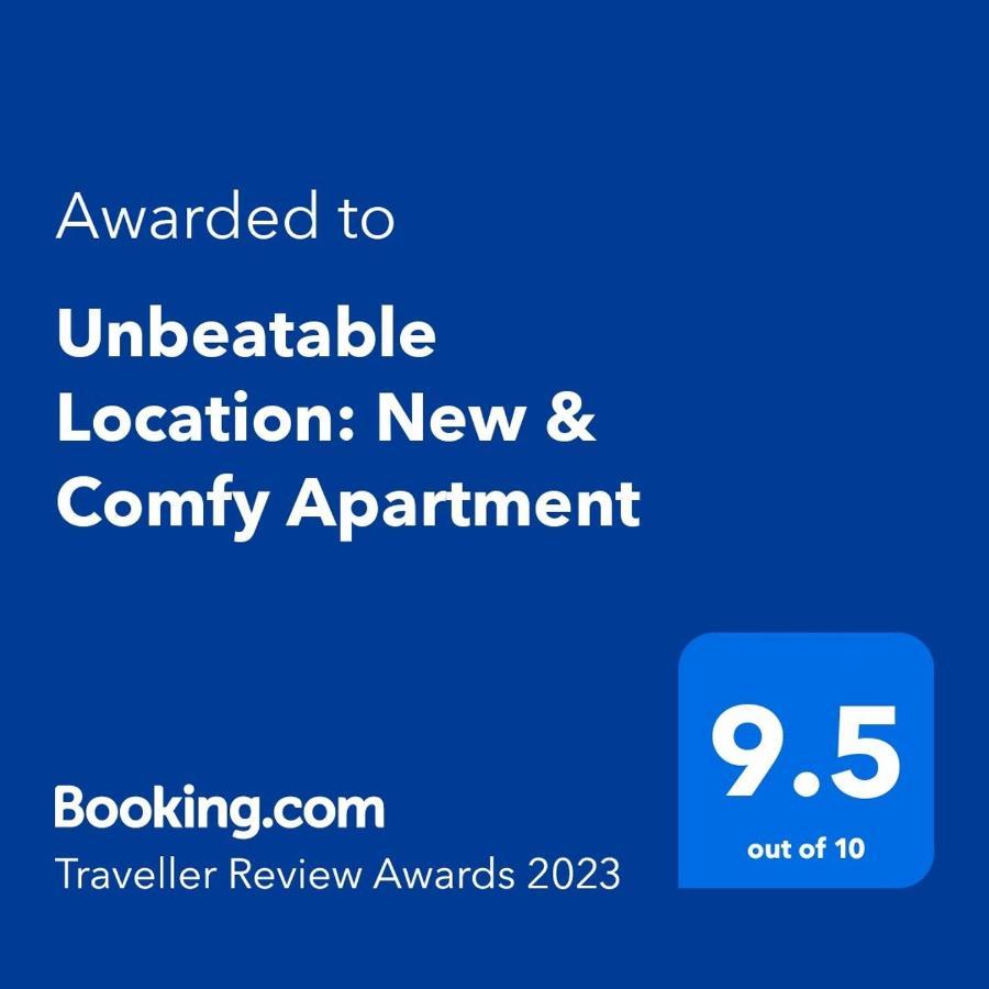 Unbeatable Location: New & Comfy Apartment 瓦爾納 外观 照片